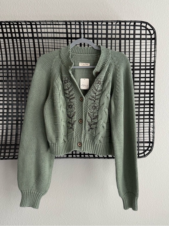 Free People Sweaters - Free people We The Free On The Edge Cardi